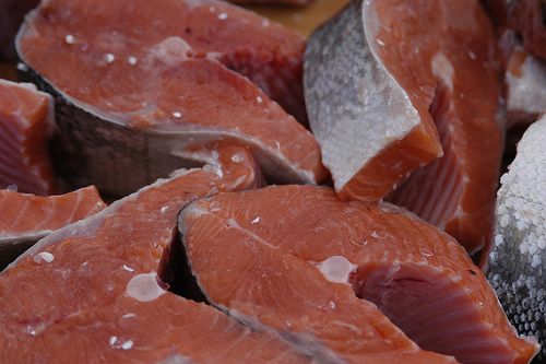 salmon-steaks