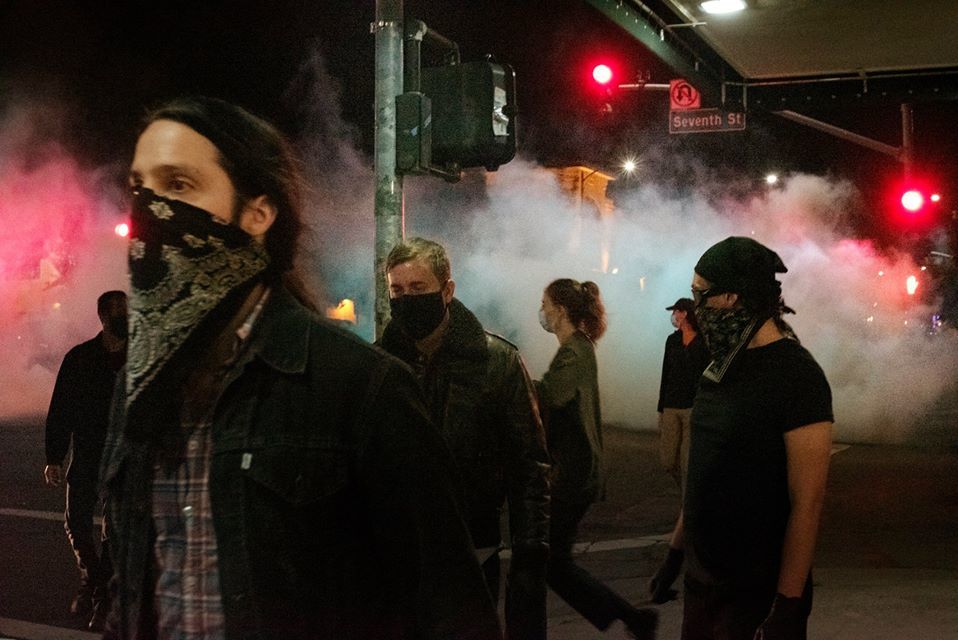 tear gas