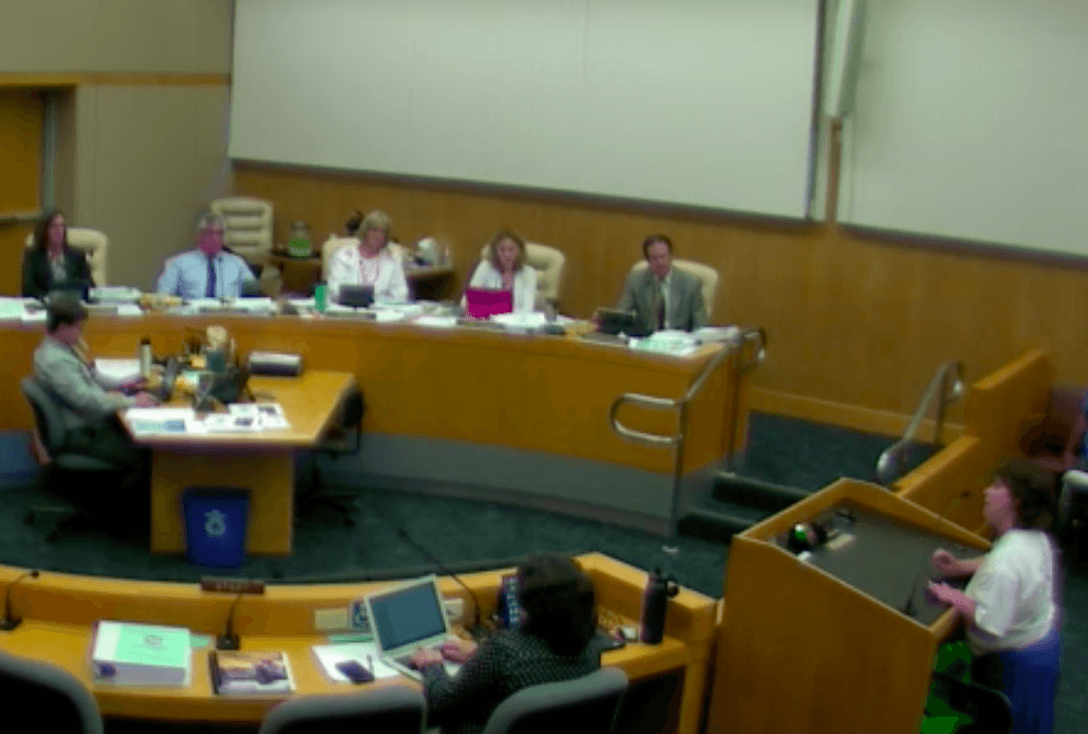 Board of Supes meeting