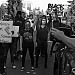downtown protest